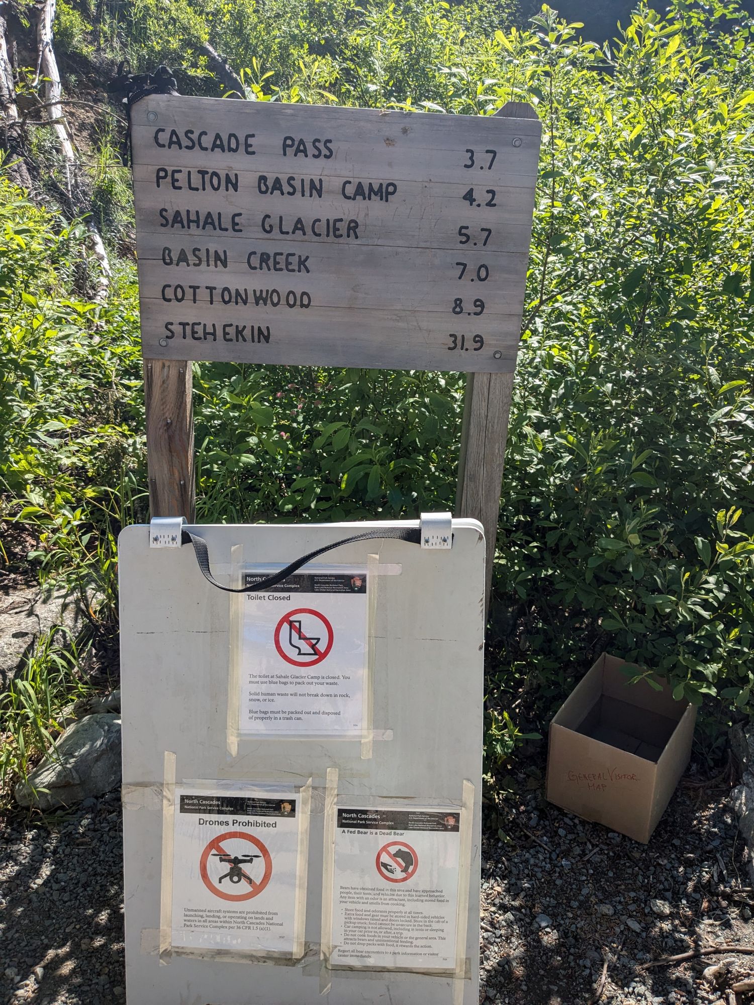 Cascade Pass Trailhead